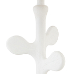 Настольная лампа с белым каркасом и тканевым абажуром Natural Stems варинант исполнения - 2 | Loft Concept в Грозном