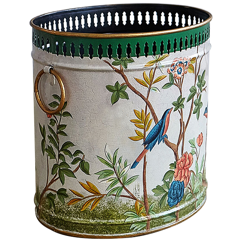 Кашпо из металла в стиле Шинуазри Chinoiserie Flower Pot Мульти Кашпо из металла в стиле Шинуазри Chinoiserie Flower Pot Мульти в Грозном | Loft Concept