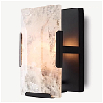 Бра прямоугольное с мраморным плафоном Calling to Shine варинант исполнения - 2 | Loft Concept в Грозном