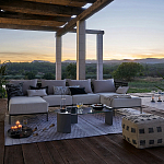 Уличное кресло Alaric Armchair Black варинант исполнения - 6 | Loft Concept в Грозном