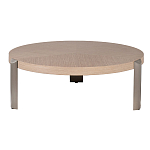 Столик журнальный круглый со светлым шпоном Light Veneer Table варинант исполнения - 5 | Loft Concept в Грозном