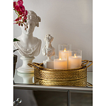 Поднос железный Gold Mesh варинант исполнения - 5 | Loft Concept в Грозном