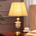 Настольная лампа керамическая с тканевым абажуром Millennium варинант исполнения - 1 | Loft Concept в Грозном