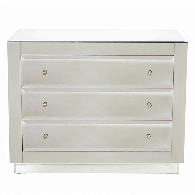 Комод зеркальный с 3-мя ящиками Mirror Chest of Drawers Зеркало Комод зеркальный с 3-мя ящиками Mirror Chest of Drawers Зеркало в Грозном | Loft Concept