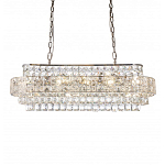 Люстра овальной формы хрустальная в неоклассическом стиле Majesty варинант исполнения - 6 | Loft Concept в Грозном