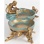 Блюдо двойное из фарфора Crogy варинант исполнения - 2 | Loft Concept в Грозном