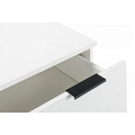 Комод белый с 3-мя ящиками Strict Lines  варинант исполнения - 5 | Loft Concept в Грозном