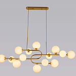 Люстра подвесная с белыми лампами в форме шара Flute варинант исполнения - 4 | Loft Concept в Грозном