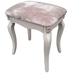 Пуф из массива дерева с велюровой обивкой Marrok French Seating варинант исполнения - 1 | Loft Concept в Грозном