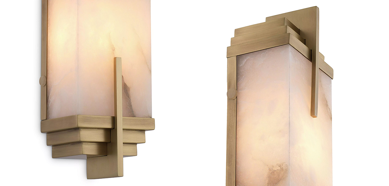 Бра Eichholtz Wall Lamp Harman Brass Бра Eichholtz Wall Lamp Harman Brass - Loft-Concept в Грозном