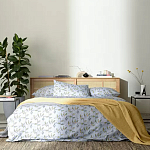 Постельное белье из сатина с рисунком 200х220 см Aurora Allure Sprout варинант исполнения - 2 | Loft Concept в Грозном