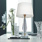 Настольная лампа с хрустальным основанием Diamond варинант исполнения - 2 | Loft Concept в Грозном