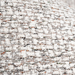 Кресло вращающееся круглой формы из серого шенилла Favorite Vacation Place варинант исполнения - 3 | Loft Concept в Грозном