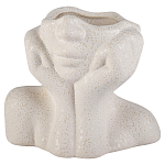 Ваза керамическая Face forever Shine варинант исполнения - 1 | Loft Concept в Грозном