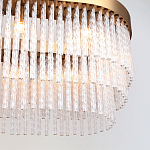 Люстра подвесная овальная со стеклянными трубками Nembus варинант исполнения - 3 | Loft Concept в Грозном