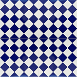 Дизайнерская плитка с узором Шахматка варинант исполнения - 1 | Loft Concept в Грозном