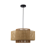 Подвесной светильник с абажуром из плтеного бамбука Light Inside the Cell варинант исполнения - 3 | Loft Concept в Грозном