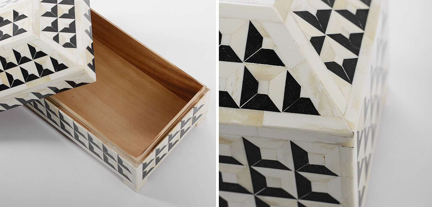 Шкатулка Casket Bone Inlay Шкатулка Casket Bone Inlay - Loft-Concept в Грозном