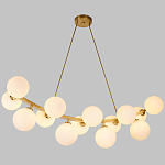 Люстра подвесная с белыми лампами в форме шара Felicitat варинант исполнения - 4 | Loft Concept в Грозном