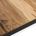 Стол обеденный раздвижной с прямоугольной столешницей на четырех черных ножках Blair варинант исполнения - 7 | Loft Concept в Грозном