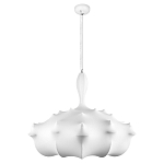 Подвесной светильник с белым фигурным абажуром и мягкими волнистыми краями Cloud Motion  варинант исполнения - 17 | Loft Concept в Грозном