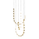 Люстра подвесная светодиодная с круглыми плафонами белого цвета PEARLS Suspension 39  варинант исполнения - 3 | Loft Concept в Грозном