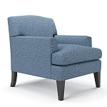 Мебельная ткань Шенилл голубой цвет 138 см T4-26 варинант исполнения - 3 | Loft Concept в Грозном