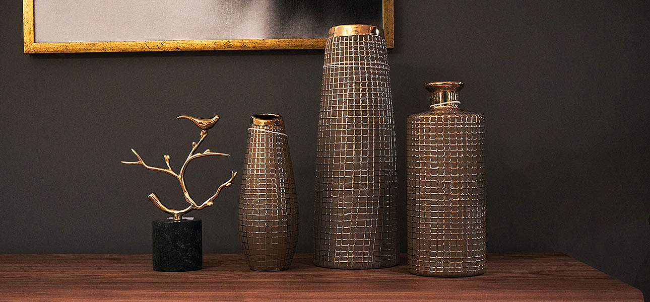 Ваза Golden mesh 25 - Loft-Concept в Грозном