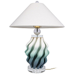 Настольная лампа с абажуром Green Wave варинант исполнения - 1 | Loft Concept в Грозном