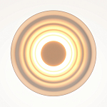 Бра круглое Soft Halo белый варинант исполнения - 2 | Loft Concept в Грозном