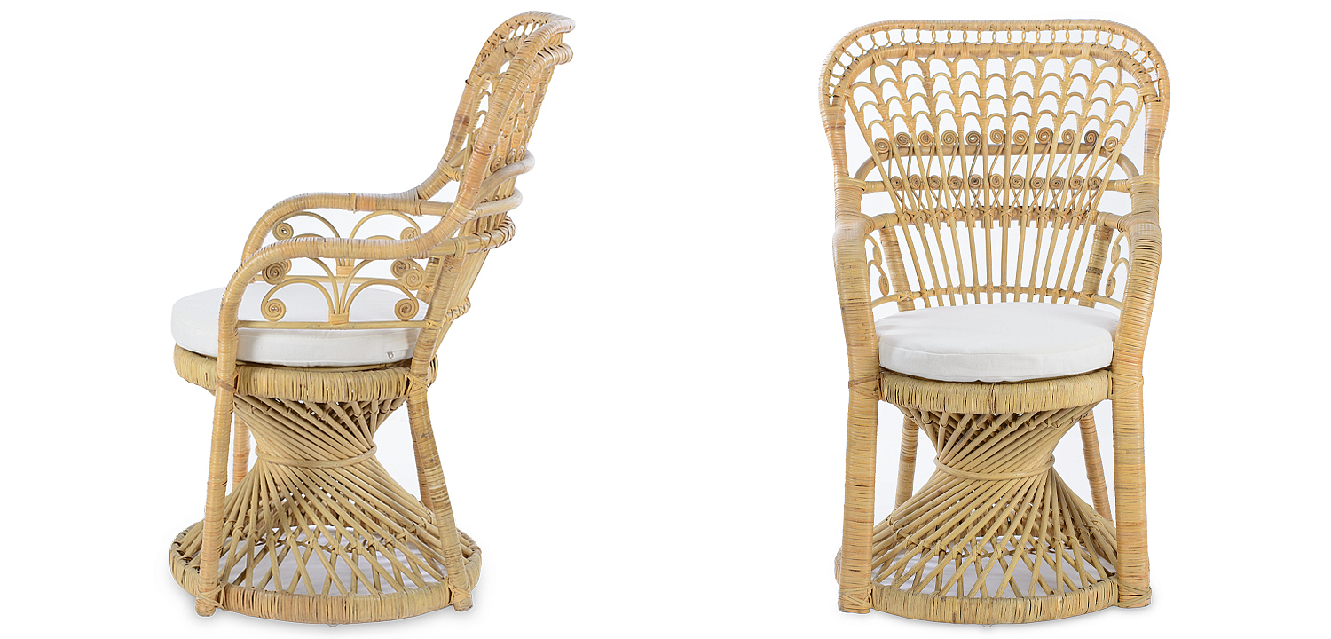 Уличное кресло Wicker Chair ротанг Уличное кресло Wicker Chair ротанг - Loft-Concept в Грозном