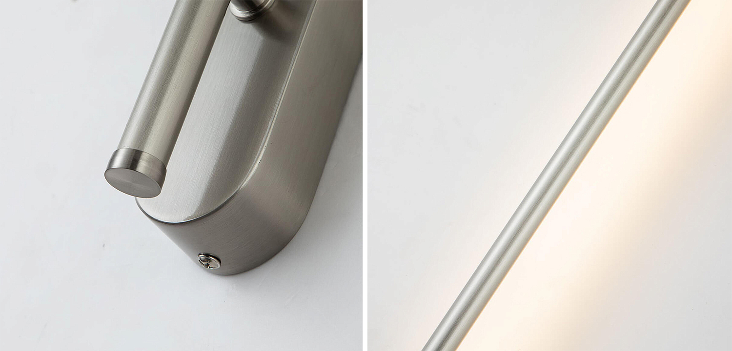 Бра Kim Trumpet tube Nickel Wall Lamp 60 Бра Kim Trumpet tube Nickel Wall Lamp 60 - Loft-Concept в Грозном