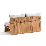 Двухместный диван для сада Acacia варинант исполнения - 4 | Loft Concept в Грозном