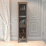 Витрина левая 1-дверная с ящиком и 5-ю полками Harper Line варинант исполнения - 1 | Loft Concept в Грозном