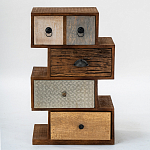 Тумба необычной формы с выдвижными ящиками Shift варинант исполнения - 2 | Loft Concept в Грозном