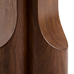 Приставной столик из массива дерева Walnut Triple варинант исполнения - 7 | Loft Concept в Грозном