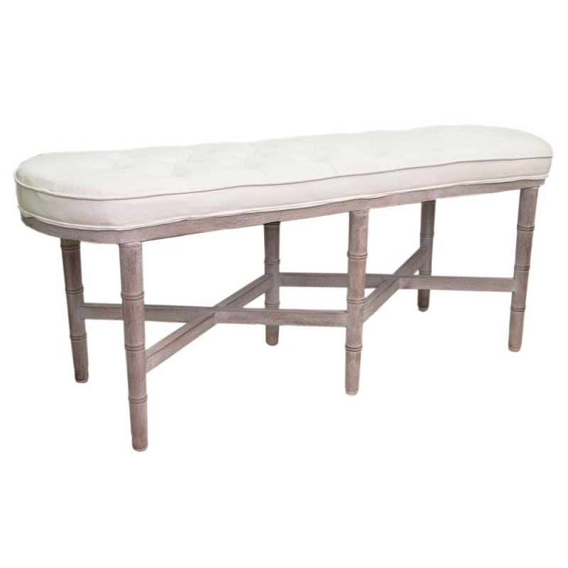Банкетка Tufted Long Chateau Bench ivory ivory ( слоновая кость ) Банкетка Tufted Long Chateau Bench ivory ivory ( слоновая кость ) в Грозном | Loft Concept
