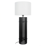 Настольная лампа с металлиеским черным трубчатым основанием Fulgurite варинант исполнения - 1 | Loft Concept в Грозном