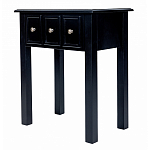 Черная тумба с выдвижным ящиком Monica варинант исполнения - 2 | Loft Concept в Грозном