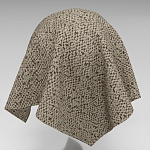 Мебельная ткань Шенилл коричневый цвет 138 см T4-28 варинант исполнения - 3 | Loft Concept в Грозном