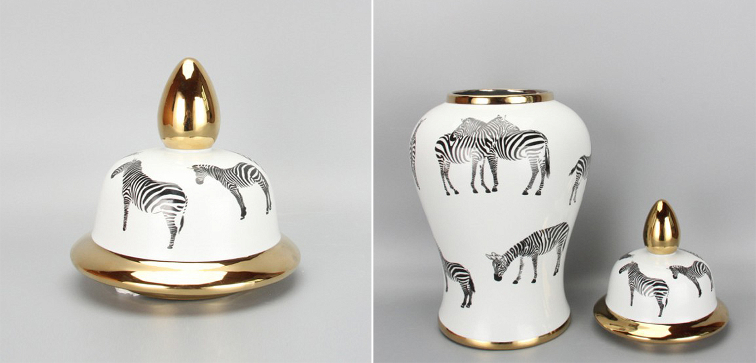 Ваза White Vase Zebra Ваза White Vase Zebra - Loft-Concept в Грозном