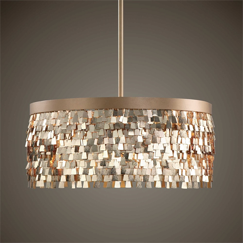 Подвесной светильник Uttermost Tillie Large Pendant Lamps Золотой в Грозном | Loft Concept 