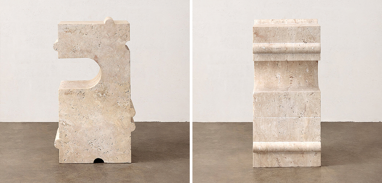 Приставной стол Hume Stone Side Table дизайн Kelly Wearstler Приставной стол Hume Stone Side Table дизайн Kelly Wearstler - Loft-Concept в Грозном