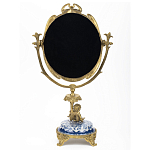 Настольное зеркало в бронзовой рамке Eden Garden варинант исполнения - 2 | Loft Concept в Грозном