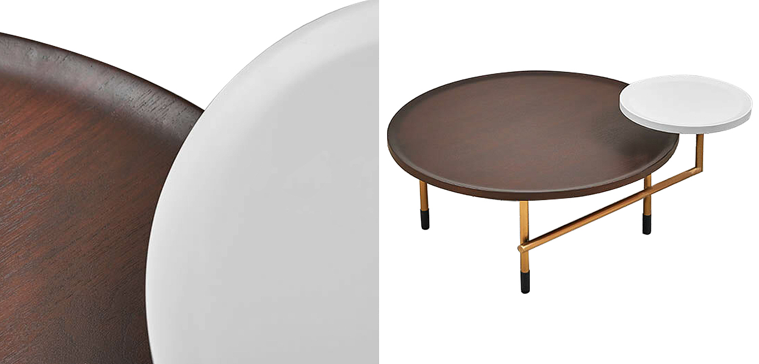 Кофейный стол Alastair Double Round Table Кофейный стол Alastair Double Round Table - Loft-Concept в Грозном
