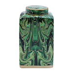Ваза с малахитовым узором MALACHITE варинант исполнения - 1 | Loft Concept в Грозном