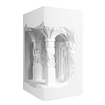 Встраиваемый в стену гипсовый светильник под покраску с колоннами и арками в античном стиле Antiquity Athena варинант исполнения - 4 | Loft Concept в Грозном