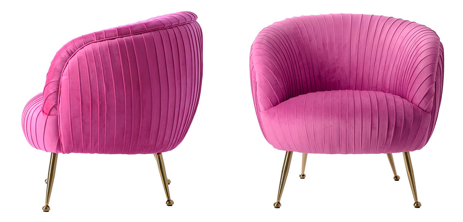 Кресло SOUFFLE CHAIR pink velor Кресло SOUFFLE CHAIR pink velor - Loft-Concept в Грозном