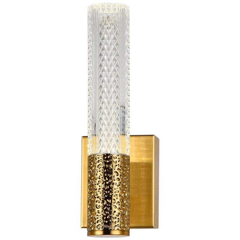 Бра латунь Dew Drops Tube Brass Wall Lamp Латунь Прозрачный Бра латунь Dew Drops Tube Brass Wall Lamp Латунь Прозрачный в Грозном | Loft Concept