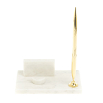 Подставка для телефона с ручкой из натурального камня креноид Natural Stone Stand варинант исполнения - 2 | Loft Concept в Грозном